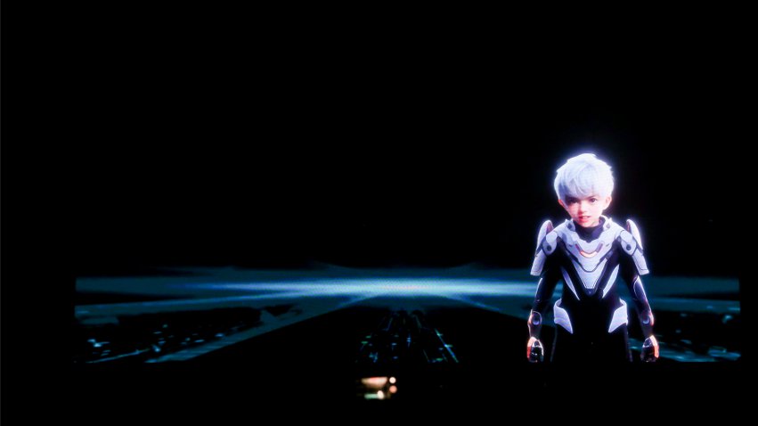 人民網原創(chuàng)虛擬主持人白澤。主辦方供圖